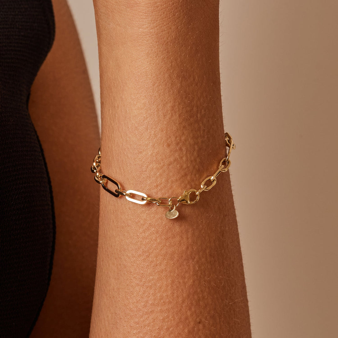 Avery Paperclip Chain Bracelet