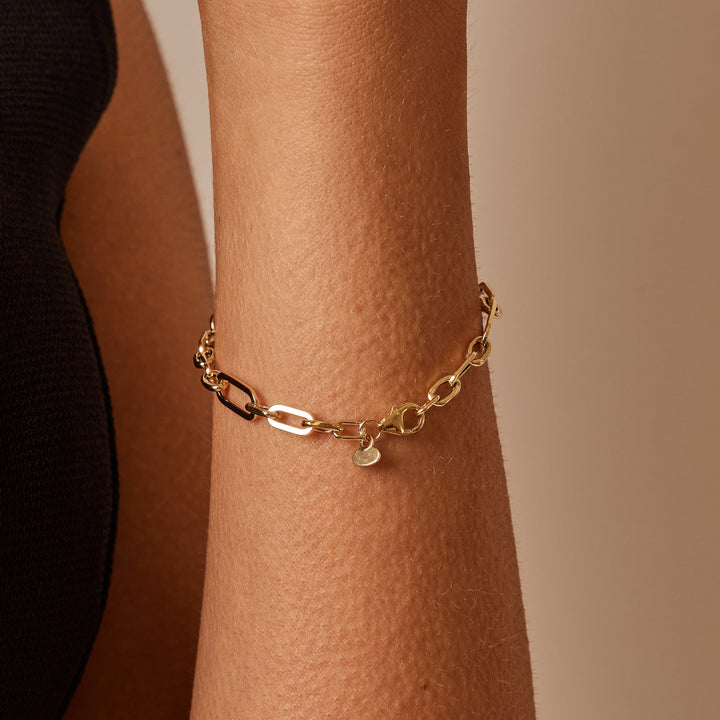 Avery Paperclip Chain Bracelet